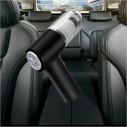 Handstofzuiger - Mini stofzuiger - Auto reinigen - Sterke zuigkracht - 6000Pa - Zwart — thumbnail 4