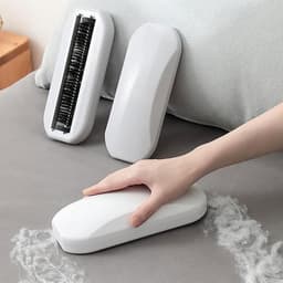 Handmatige Kruimelborstel - Tafelkruimelveger - Snel Opruimen - Stevig ABS Materiaal - 20 cm Lengte - Wit — thumbnail 3