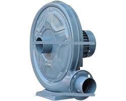 Centrifugaalblazer - Stofafzuiging Ventilator - Houtbewerking Afzuiging - Krachtige Motor - 220 Volt - Grijs