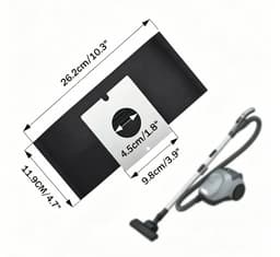 Stofzuiger - Stofzakken geschikt voor Mitsubishi Electric MP9A - MP-9/MP-2/MP-3 stofzuigeraccessoires-6stuks vervangende zakken gebouwd - voor duurzaamheid en schoon onderhoud - niet-geweven stofopvangzak. — thumbnail 3