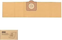 DEGG - 10x Stofzuigerzakken Geschikt voor Kärcher WD3 - Sterk papier - Perfecte pasvorm - Alternatief voor Origineel 6.959-130.0 — thumbnail 3