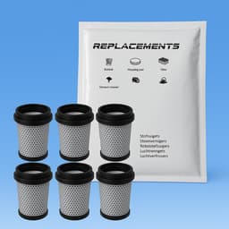 Replacements® filters (8 stuks) geschikt voor Henry Quick Hen 100 en Numatic NQ100 series — thumbnail 4
