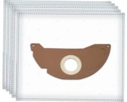 5x Dparts stofzuigerzakken geschikt voor Karcher WD2 en MV2 series - nr. 6.904-322.0