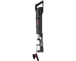 Hoover Steelstofzuiger HFX10H 011 - 2-in-1 functie; stofzuiger en kruimeldief - Krachtige Draadloze Stofzuiger - Zakloos - HEPA-filter - LED verlichting - Inclusief opzetstukken - ANTI-TWIST - Titanium - 1,2L - 365W - 10 jaar garantie op onderdelen — thumbnail 4