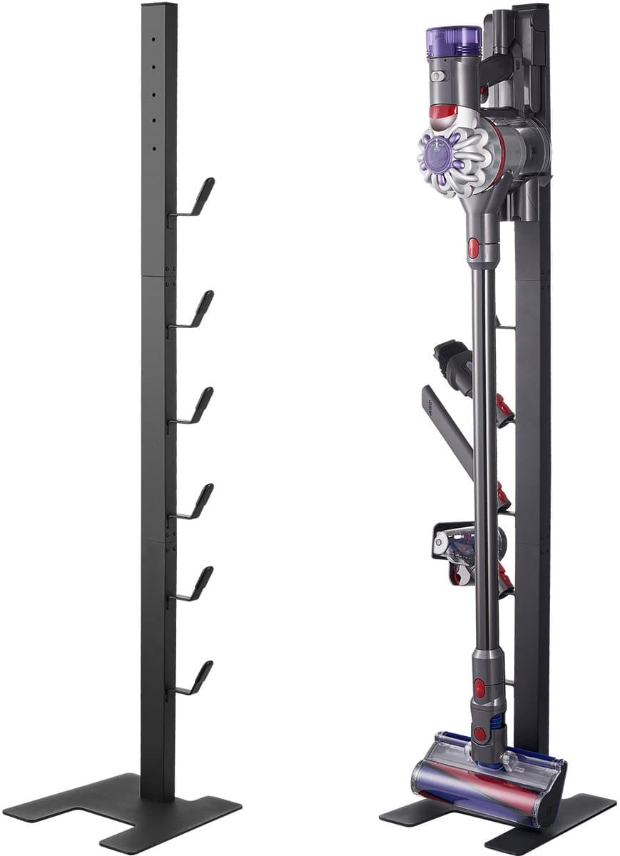 Stofzuigerstandaard, Compatibel met Dyson V6 V7 V8 V10 V11 V15, Stevige Houder met 6 Haken voor Snoerloze Staande Stofzuigers en Accessoires, Ruimtebesparende Opbergoplossing — afbeelding 1