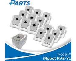 iRobot RVE-Y1 Stofzakken (15 Stuks, Plus.Parts® alternatief voor 4626194 / 4640235)