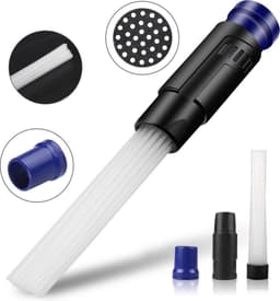 LOUZIR Universele vacuüm Stofzuigermondstuk- Opzetborstel - Stof borstel cleaner- vuil remover- Reinigingsborstel — thumbnail 1