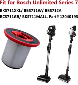 Vervangingsfilter geschikt voor Bosch Unlimited Series 7 draadloze stofzuiger 12040193 — thumbnail 3