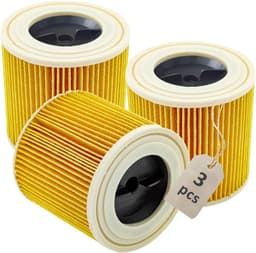 3 pieces cartridge filters KFI 3310 for Kärcher wet/dry vacuum cleaner and vacuum cleaner item number 2.863-303.0 - ShopVlot — thumbnail 1