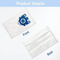 Set van 16 Miele AirClean 3D GN-stofzuigerzakken geschikt voor Miele Classic C1 inclusief 4 motorfilters en 4 AirClean-filters. — thumbnail 3