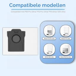 10 Stuks Stofzuigerzakken voor Dreame L10s/L20/L10/L10s Pro/D30/L40/X40/X50/X60 Ultra, L40s Ultra AE/CE, L40 Gen 2, D10 Plus Gen 2, Aqua10, Mova S20/P10/V50, P10 Pro/P50/V50/E40/Z60 Ultra — thumbnail 5