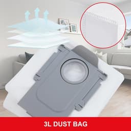 24-delige accessoireset geschikt voor Roborock Q Revo robotstofzuiger: 2 hoofdborstels - 6 dweilpads - 4 stofzakken — thumbnail 4