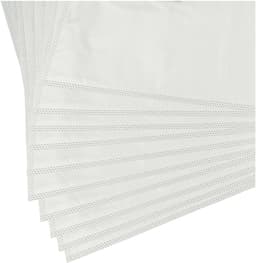vhbw 30 stuks stofzakken, compatibel met de Milwaukee AS 250 ECP, AS500ELCP en AS 30/42 stofzuigers – 49,2 cm x 37,5 cm, wit — thumbnail 3