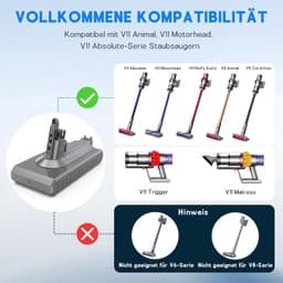Stofzuigeraccu - 25,2 V - 3900 mAh - voor Dyson V11 — thumbnail 2
