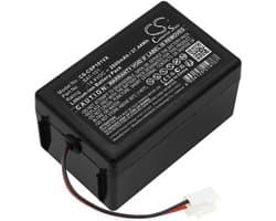 Stofzuigeraccu - 2600mAh - 14.4V Li-ion - Zwart