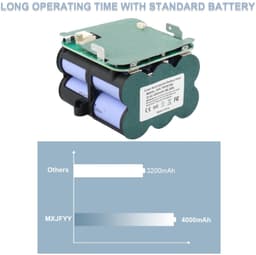 Stofzuigeraccu - 21,6 V - 4000 mAh - Li-ion — thumbnail 2