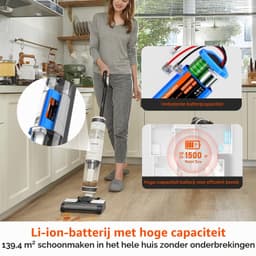Stofzuigeraccu - 4500 mAh - 14,4 V - voor Tineco Floor One S3 — thumbnail 3