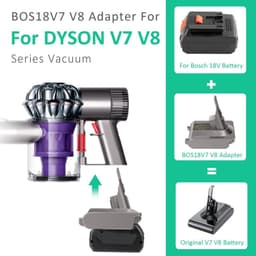 Accu-adapter voor Dyson V7 en V8, Vervangingsoplossing voor Bosch Batterijen — thumbnail 5