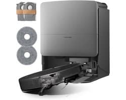 Roborock Saros 20 Set–Robotstofzuiger Met Dweilfunctie–Digitale motor 36000Pa–AdaptiLift Chassis 3.0–Autonoom StarSight systeem 2.0–100℃ Warmwatermopwas–Zelfreinigend Station & Anti-Klit Borstels–Slimme spraakassistent-Saros 10R Upgrade