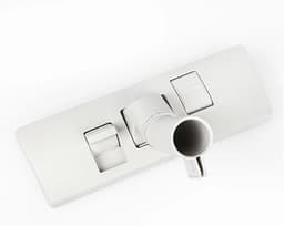 Witte Universele Vloerborstel voor 32mm Stofzuigers en Hoogrendement Zuigerbuse, Geschikt voor RO430 RO1274 RO1251 etc. — thumbnail 2