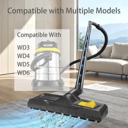 Vervangende Stofzuigerborstel voor Kärcher Stofzuigers (Modellen WD3, WD4, WD5, WD6), Combinatie Vloerzuiger voor Droge en Natte Reiniging — thumbnail 2