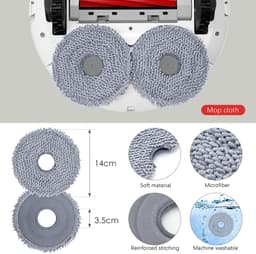 Accessoires Geschikt voor Roborock Qrevo S/Qrevo Pro/Qrevo MaxV robotstofzuigers — thumbnail 3