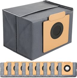 10x Stofzuigerzakken geschikt voor Eufy Clean X8 Pro / X10 Pro Omni - reservezakken - accessoireset - stofzuigerzakken — thumbnail 1
