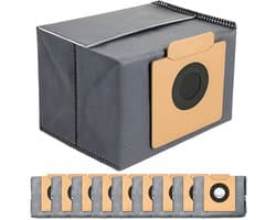 10x Stofzuigerzakken geschikt voor Eufy Clean X8 Pro / X10 Pro Omni - reservezakken - accessoireset - stofzuigerzakken