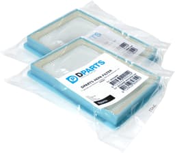 2x Dparts hepa filter geschikt voor Philips - stofzuiger hepafilter voor Performer Compact 3000 series - allergiefilter stofzuigerfilter - nr. CP1352 CP1352/01 - 432200494411 — thumbnail 2