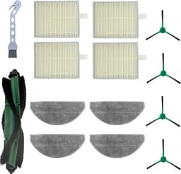 Accessoirespakket voor iRobot Roomba Combo Essential - Filter/Dweil/Zijborstel/Afzuigrol — thumbnail 1
