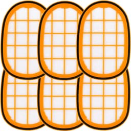 6x Filter geschikt voor Philips SpeedPro Max 8000 serie FC5005/01, CP0663/01 Vervanging Schuimrubber onderdeel — thumbnail 1