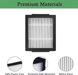 10x Filter geschikt voor iRobot Roomba I7 + E5 E6 Stofzuiger set HEPA Filter accessoires — thumbnail 3