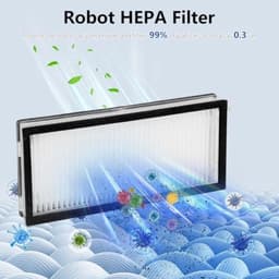PromoHome 18-delig accessoireset Geschikt voor Roborock Saros Z70 - Vervangende onderdelen set inclusief HEPA-filters, zijborstels, microvezel doekjes, stofzakken en reinigingsgereedschap — thumbnail 5