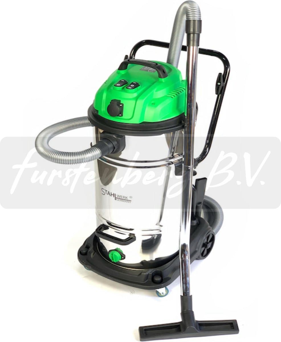 STAHLWERK GERMANY V100-2 Industriële nat/doog alleszuiger 2800W 100LITER — afbeelding 1