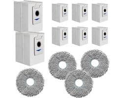 Accessoirespakket voor Ecovacs Deebot X2 Deebot X2 OMNI Deebot X2 PRO - Stofzuigerzak [partij 8] Microvezeldoekje [partij 4]
