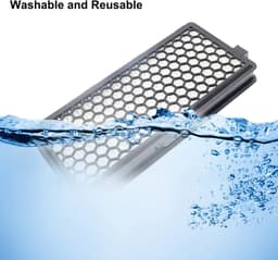 Stofzuiger Onderdelen - Actieve Filter HEPA FILTER - Miele S4 S5 SF-AH 50 Serie - S5780 Kat en Dog5000 S8330 s6240 S6240-S6760 Serie - 2 stuks . — thumbnail 3
