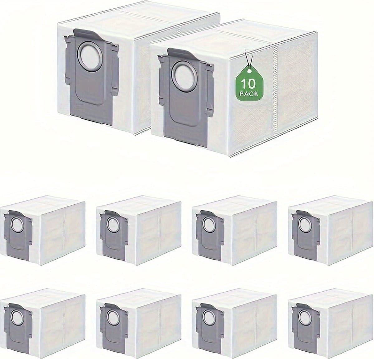 Dutchers® Stofzakken 14 Stuks - Geschikt voor Roborock S8 MaxV Ultra / S8 Max Ultra stofzuigrobot - Optimale Prestatie - Stofzak Accessoires - Reserveonderdelen - Robotstozuiger — afbeelding 1