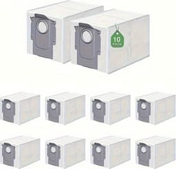 Dutchers® Stofzakken 14 Stuks - Geschikt voor Roborock S8 MaxV Ultra / S8 Max Ultra stofzuigrobot - Optimale Prestatie - Stofzak Accessoires - Reserveonderdelen - Robotstozuiger — thumbnail 1