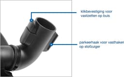 Dparts parketborstel geschikt voor Miele SBB 300-3 - Parquet Twister SBB300-3 - Stofzuiger zuigmond — thumbnail 2