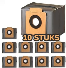 10 Stuks premium stozuigerzakken geschik voor Eufy Clean X8 Pro/X10 Pro Omni robotstofzuiger, stofzak, accessoireset, reserveonderdelen, grote capaciteit — thumbnail 1