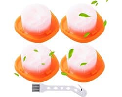 TuseRxln Dustbuster Filter- Vervanging Voor Zwarte+Decker Stofzuigermodellen - 2 Stuks - Passend Voor Huisgebruik Wit