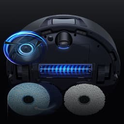 TAPO RV50 Pro Omni - Robotstofzuiger - Met Dweilfunctie - 15 kPa - Zwart — thumbnail 2