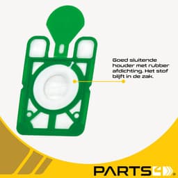 30 stofzuigerzakken PARTS4® geschikt voor Numatic NVM 1CH 1B/C -30 stuks- | Extra sterk & hoge filtratie dankzij 5 lagen | O.a geschikt voor Numatic Henry, Hetty, James, PPR-240, 604015 Hepa-Flo — thumbnail 4