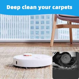 2x Hoofdborstel Cover - Vervanging - geschikt voor Ecovacs T10 & OZMO 950 - 920 - T8 T8 & AIVI T8 - T9 - T10 Plus Robot Stofzuiger Onderdelen - Wit — thumbnail 3