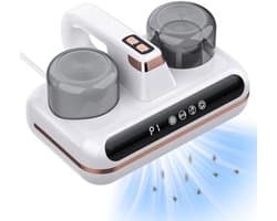 Draadloze UV-stofzuiger - met dubbele capaciteit voor allergenen - kleine stofzuiger