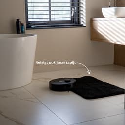TONIHOMI® M30 - Robotstofzuiger met dweilfunctie - Robotstofzuiger met laadstation - LDS Laser navigatie - Robotstofzuiger huisdieren - Dweilrobot - Robotstofzuiger met app - Zwart — thumbnail 5