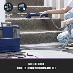 Aura® Tapijtreiniger machine - Tapijtreiniger - Tapijtreiniger apparaat - Blauw - 20cm x 39cm x 30cm — thumbnail 5