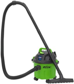 Nat Droog Stofzuiger - Industriële Verzamelaar - Werkplaats Reiniging - Hoge Zuigkracht - 10 Liter Tank - Groen — thumbnail 5