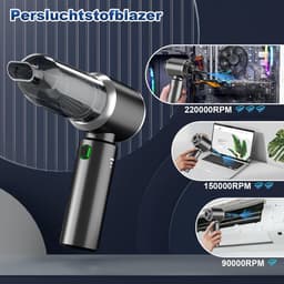 Lexium Kruimeldief snoerloos – Kruimeldief met steel – Nat&Droog – Handstofzuiger – Extreme zuigkracht – Kruimeldief snoerloos – Kruimelzuiger – Jouw ultieme schoonmaakpartner – Kruimelzuiger – Autostofzuiger – Handstofzuiger - Draadloos — thumbnail 3