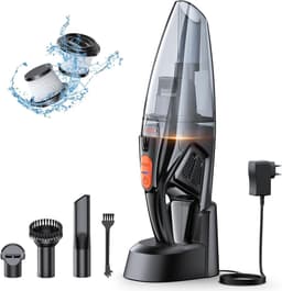 Lexium Kruimeldief snoerloos – Kruimeldief met steel – Nat&Droog – Handstofzuiger – Extreme zuigkracht – Kruimeldief snoerloos – Kruimelzuiger – Jouw ultieme schoonmaakpartner – Kruimelzuiger – Autostofzuiger – Handstofzuiger - Draadloos — thumbnail 1